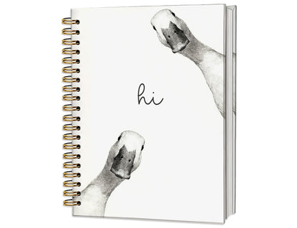 Penguin Notebook Journal,Cute Animal Notebook Journal for School Women Teen Girls Kids,Gifts for Penguin Lovers,Hardcover Spiral Notebooks for Work Notes Journaling,5.5x8.3 Inch