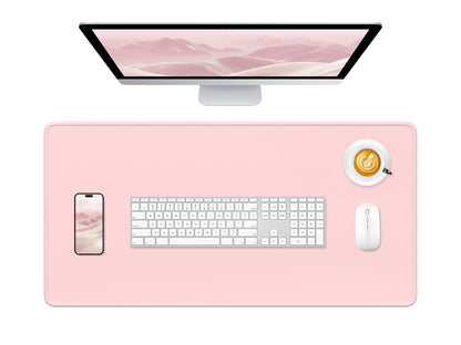 Hsurbtra Mouse Pad, Premium-Textured Square Mousepad 10.2 x 8.3 Inch, Stitched Edge Anti-Slip Waterproof Rubber Pretty Cute Computer Mat for Office Gaming Laptop Women Kids Sage Green