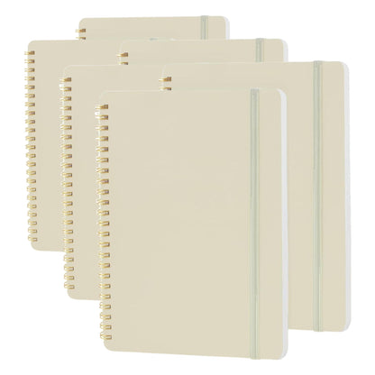 Utron 3 PCS Small Spiral Notebook 5x7, Notebooks for Note Taking, Morandi Spiral Journal Notebook, Work Notebook Small Notebooks 5x7 with Strap, Cute Notebooks for Women 70 Sheets/Note Books