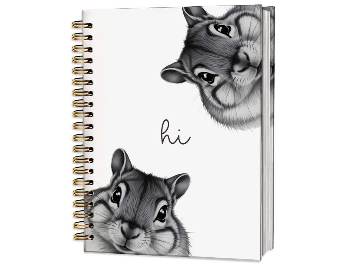 Penguin Notebook Journal,Cute Animal Notebook Journal for School Women Teen Girls Kids,Gifts for Penguin Lovers,Hardcover Spiral Notebooks for Work Notes Journaling,5.5x8.3 Inch