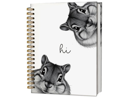 Penguin Notebook Journal,Cute Animal Notebook Journal for School Women Teen Girls Kids,Gifts for Penguin Lovers,Hardcover Spiral Notebooks for Work Notes Journaling,5.5x8.3 Inch