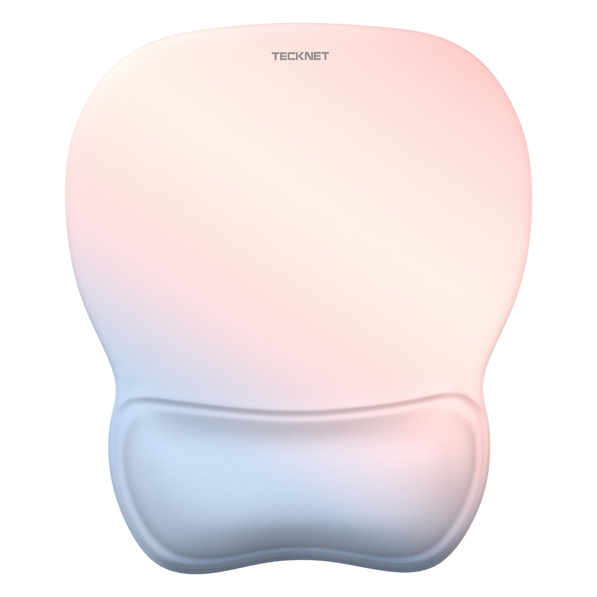 TECKNET Gel Ergonomic Mouse Pad with Wrist Rest, Non-Slip PU Base, Gradient