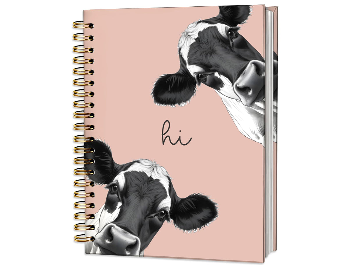 Penguin Notebook Journal,Cute Animal Notebook Journal for School Women Teen Girls Kids,Gifts for Penguin Lovers,Hardcover Spiral Notebooks for Work Notes Journaling,5.5x8.3 Inch