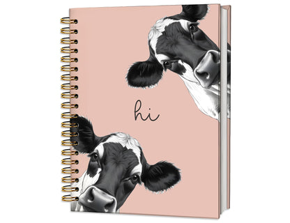 Penguin Notebook Journal,Cute Animal Notebook Journal for School Women Teen Girls Kids,Gifts for Penguin Lovers,Hardcover Spiral Notebooks for Work Notes Journaling,5.5x8.3 Inch