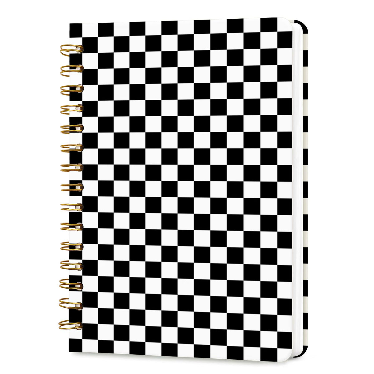 Lined Spiral Journal Notebook for Work A5, 160 Pages, Explosive Cat