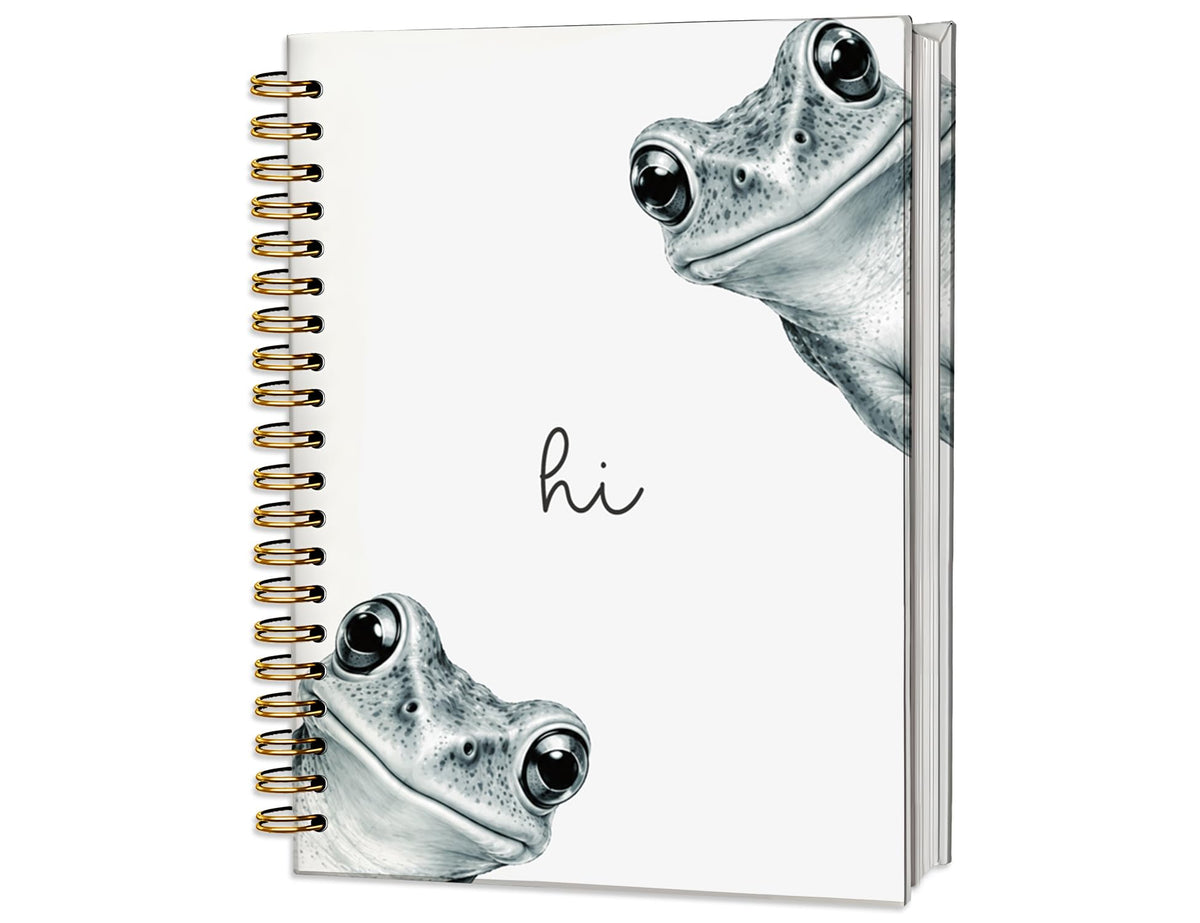 Penguin Notebook Journal,Cute Animal Notebook Journal for School Women Teen Girls Kids,Gifts for Penguin Lovers,Hardcover Spiral Notebooks for Work Notes Journaling,5.5x8.3 Inch