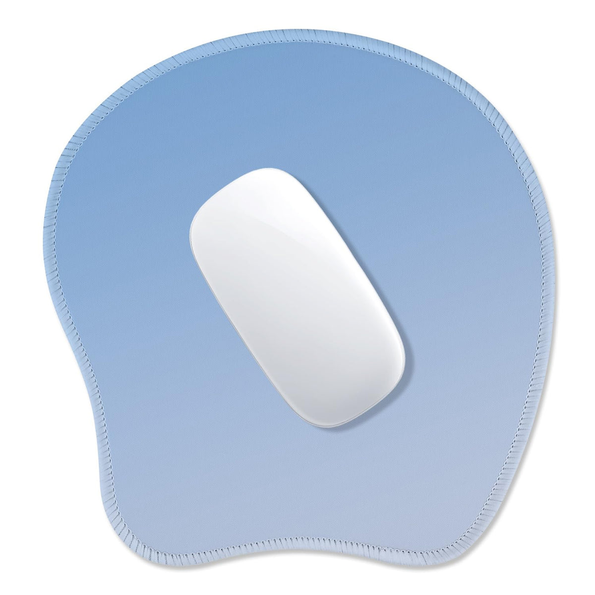 ITNRSIIET Mouse Pad Non-Slip Rubber Base Smooth Surface Stitched Edges Waterproof Durable Compatible with All Mice for Office & Gaming, Desk Accessory, Diameter 8.7 inch, Lavender