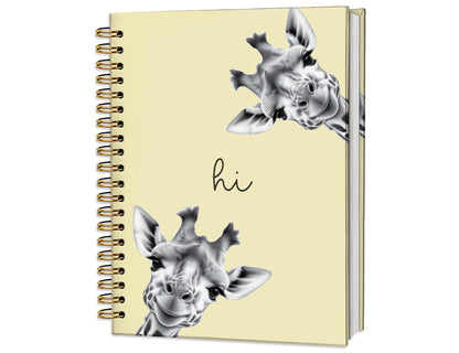 Penguin Notebook Journal,Cute Animal Notebook Journal for School Women Teen Girls Kids,Gifts for Penguin Lovers,Hardcover Spiral Notebooks for Work Notes Journaling,5.5x8.3 Inch