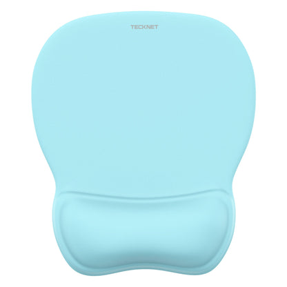 TECKNET Gel Ergonomic Mouse Pad with Wrist Rest, Non-Slip PU Base, Gradient