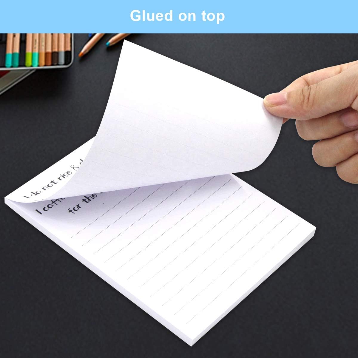 Fancy Land Funny Notepads Women Sarcastic Notepads Adults Memo Pad 4Pcs