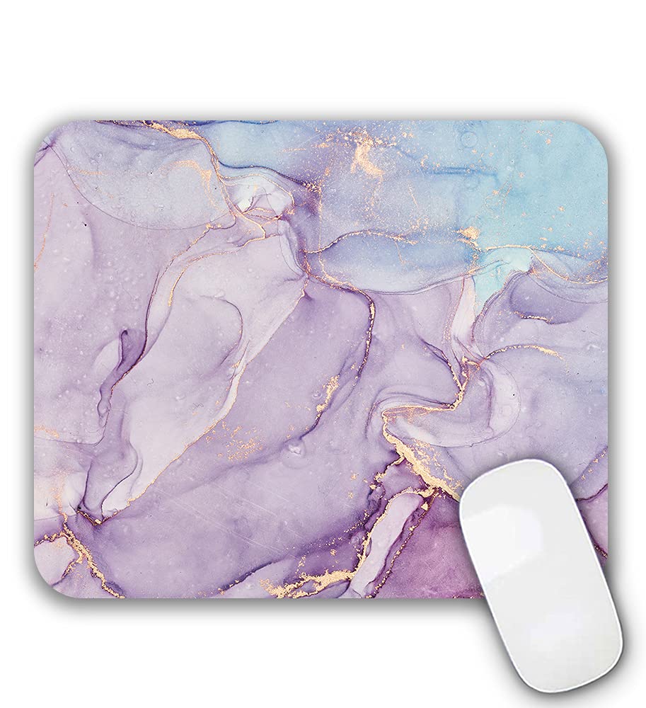 Mouse Pad Purple Butterflies Mouse Mat for Desk Laptop Computer