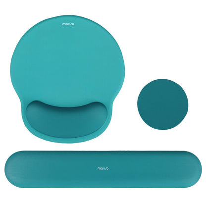 MOSISO Wrist Rest Support for Mouse Pad&Keyboard Set, Antique Green