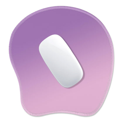 ITNRSIIET Mouse Pad Non-Slip Rubber Base Smooth Surface Stitched Edges Waterproof Durable Compatible with All Mice for Office & Gaming, Desk Accessory, Diameter 8.7 inch, Lavender