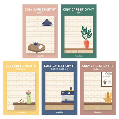 Monolike Gureum's Daily Life Sticky-it - 6p Set Self-Adhesive Memo Pad 50 Sheets