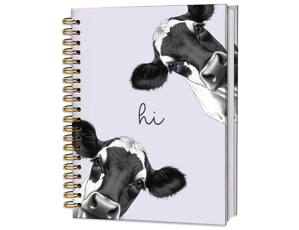 Penguin Notebook Journal,Cute Animal Notebook Journal for School Women Teen Girls Kids,Gifts for Penguin Lovers,Hardcover Spiral Notebooks for Work Notes Journaling,5.5x8.3 Inch
