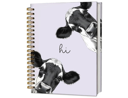 Penguin Notebook Journal,Cute Animal Notebook Journal for School Women Teen Girls Kids,Gifts for Penguin Lovers,Hardcover Spiral Notebooks for Work Notes Journaling,5.5x8.3 Inch
