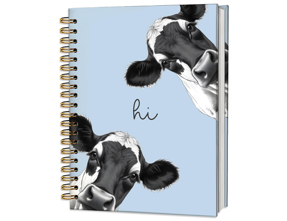 Penguin Notebook Journal,Cute Animal Notebook Journal for School Women Teen Girls Kids,Gifts for Penguin Lovers,Hardcover Spiral Notebooks for Work Notes Journaling,5.5x8.3 Inch
