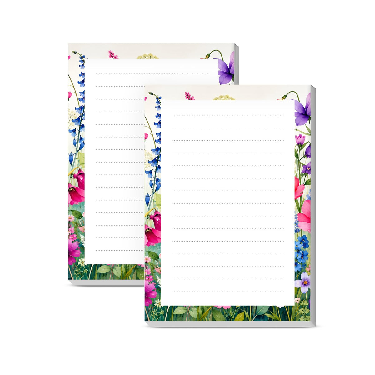 Sticky Notes 4X6 Inches, 2 Pack Large Cute Self-Stick Pads, Bright Funny Memo Pads Easy to Stick for Home, Office Cute Pink Bowties