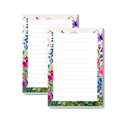 Sticky Notes 4X6 Inches, 2 Pack Large Cute Self-Stick Pads, Bright Funny Memo Pads Easy to Stick for Home, Office Cute Pink Bowties