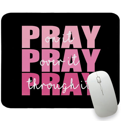 UTELKA Retro Boho Flroal Mouse Pad, Cute Mousepad for Desk Women 10x8