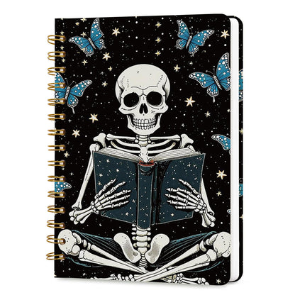 Lined Spiral Journal Notebook for Work A5, 160 Pages, Explosive Cat