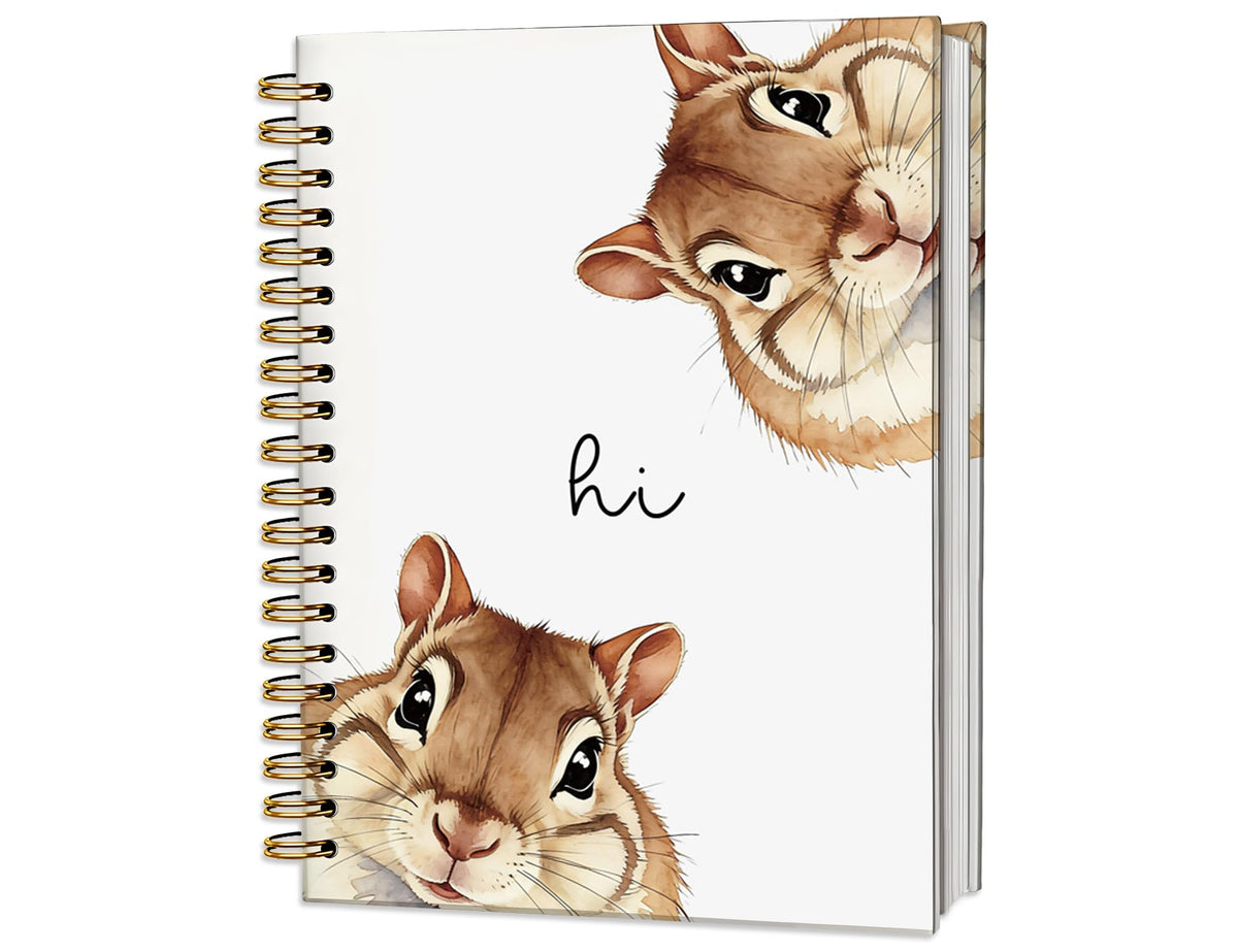 Penguin Notebook Journal,Cute Animal Notebook Journal for School Women Teen Girls Kids,Gifts for Penguin Lovers,Hardcover Spiral Notebooks for Work Notes Journaling,5.5x8.3 Inch