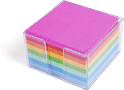 Mintra Office Memo Pads (1pk, Memo Cube - White)
