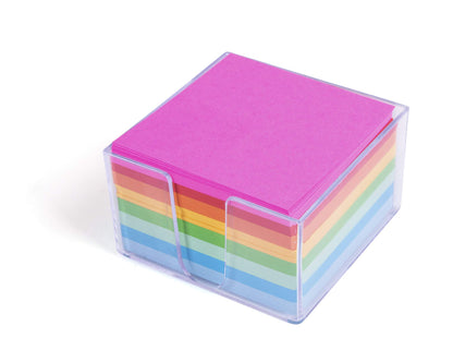 Mintra Office Memo Pads (1pk, Memo Cube - White)