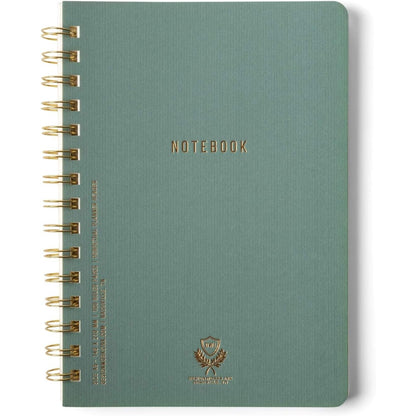 DesignWorks Ink Textured Twin Wire Notebook, Lilac, 8.25 x 11.625 in