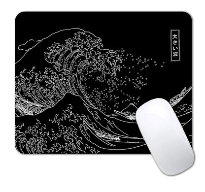 IMAYONDIA Small Mouse Pad Cute, Purple Gold Butterfly Mouse Pads, Modern Flowers Mousepad for Women Girls, Beutiful Mouse Mat Computer Laptop Office, 9.5 X 7.9 Inch
