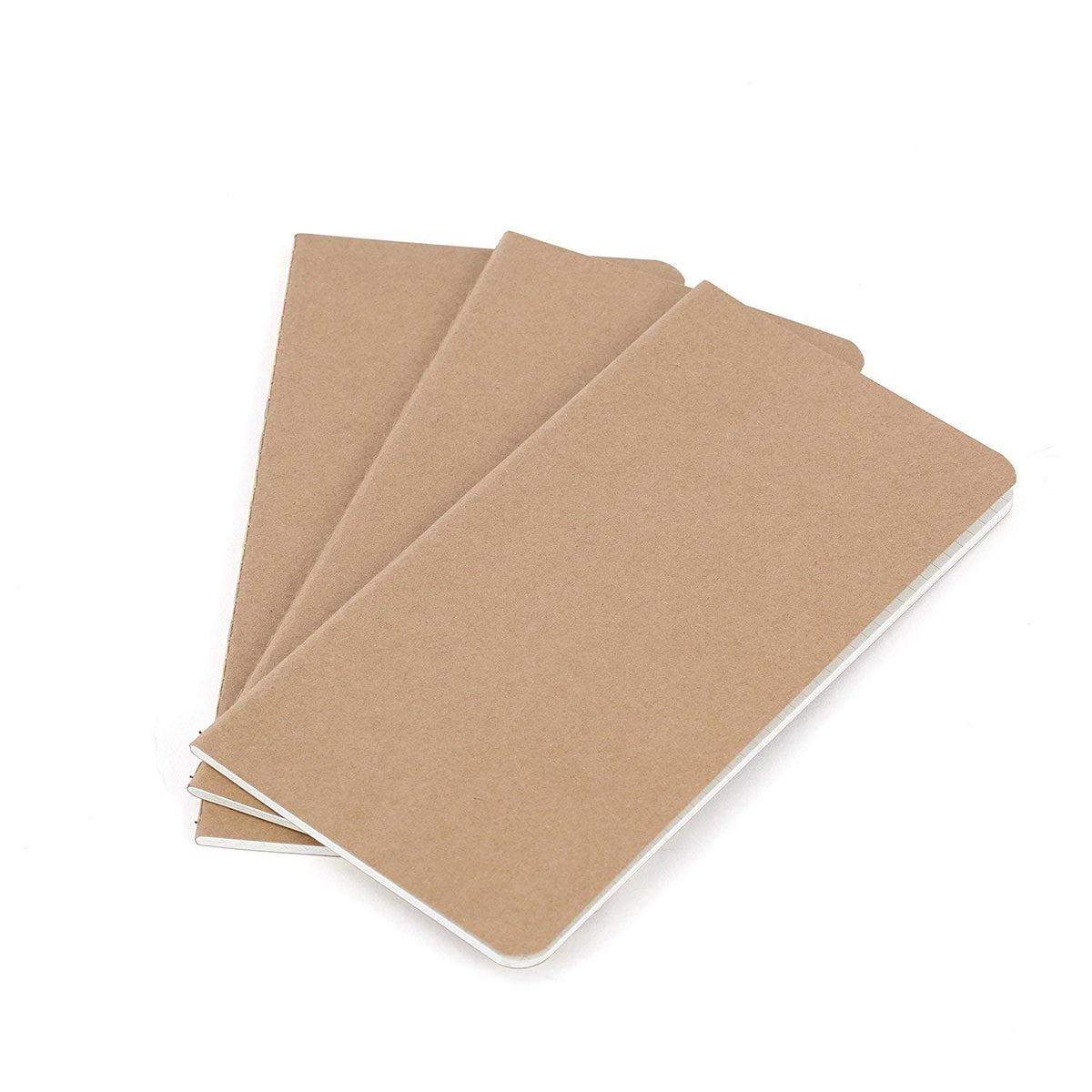 Wanderings A5 Lined Travelers Notebook Insert / A5 Journal Refill | 5.5" x 8.3" (14 x 21cm) | 3 Booklets, 240 Lined Pages | Travelers Notebook Refills for Journals, Diaries, Planners