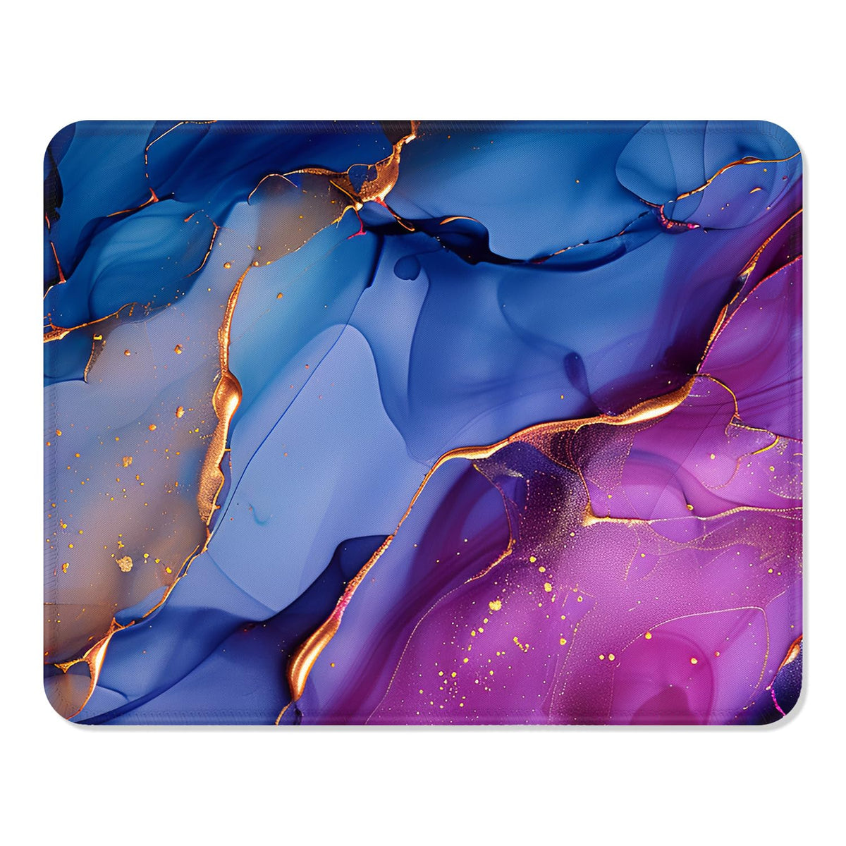 ITNRSIIET Mouse Pad with Stitched Edge Premium Textured Smooth Precise Operation Waterproof Washable Non-Slip Rubber Base Desktop Protection Mat, 10.2×8.3×0.12 inches, Palm Texture