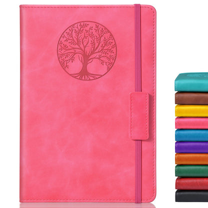 Biuwory Leather Journal Notebook,256 Thick Lined Pages,Hardcover 5.7"×8.3"