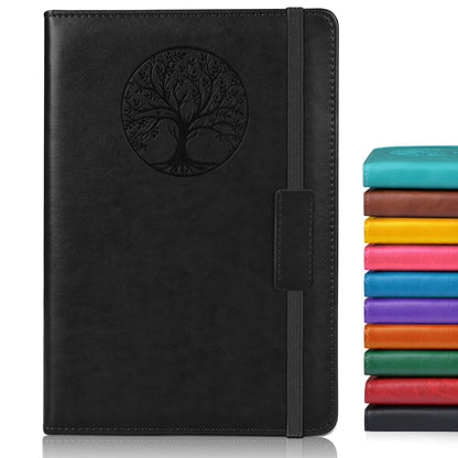 Biuwory Leather Journal Notebook,256 Thick Lined Pages,Hardcover 5.7"×8.3"