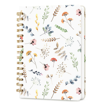 Lined Spiral Journal Notebook for Work A5, 160 Pages, Explosive Cat