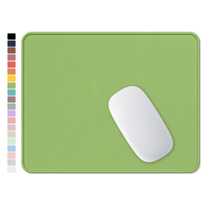 Hsurbtra Mouse Pad, Premium-Textured Square Mousepad 10.2 x 8.3 Inch, Stitched Edge Anti-Slip Waterproof Rubber Pretty Cute Computer Mat for Office Gaming Laptop Women Kids Sage Green