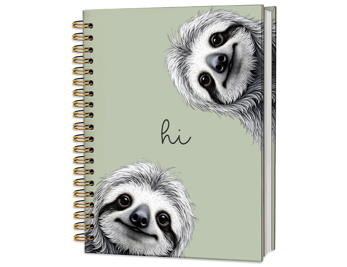 Penguin Notebook Journal,Cute Animal Notebook Journal for School Women Teen Girls Kids,Gifts for Penguin Lovers,Hardcover Spiral Notebooks for Work Notes Journaling,5.5x8.3 Inch