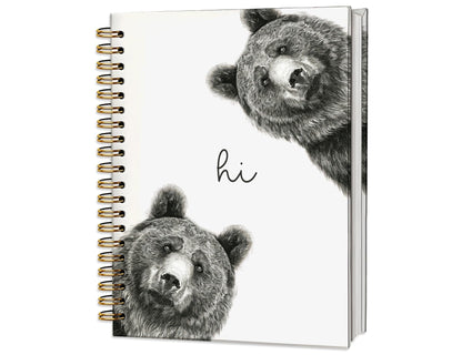 Penguin Notebook Journal,Cute Animal Notebook Journal for School Women Teen Girls Kids,Gifts for Penguin Lovers,Hardcover Spiral Notebooks for Work Notes Journaling,5.5x8.3 Inch
