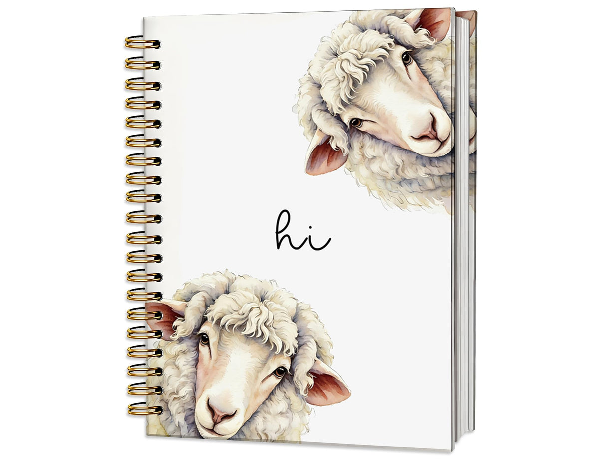 Penguin Notebook Journal,Cute Animal Notebook Journal for School Women Teen Girls Kids,Gifts for Penguin Lovers,Hardcover Spiral Notebooks for Work Notes Journaling,5.5x8.3 Inch