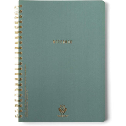 DesignWorks Ink Textured Twin Wire Notebook, Lilac, 8.25 x 11.625 in