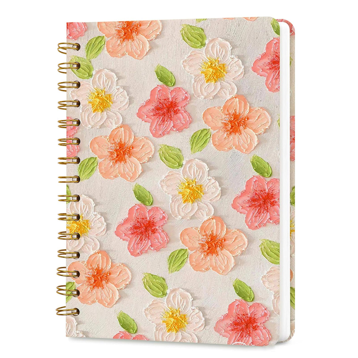 Lined Spiral Journal Notebook for Work A5, 160 Pages, Explosive Cat