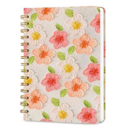 Lined Spiral Journal Notebook for Work A5, 160 Pages, Explosive Cat