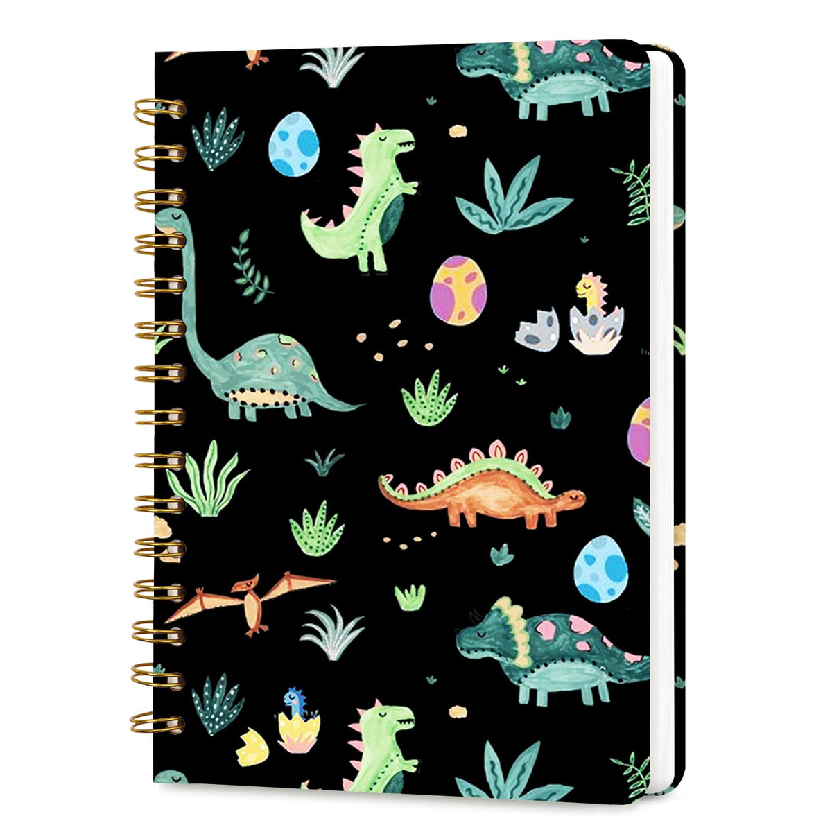 Lined Spiral Journal Notebook for Work A5, 160 Pages, Explosive Cat