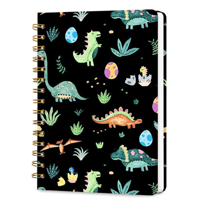 Lined Spiral Journal Notebook for Work A5, 160 Pages, Explosive Cat