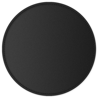 ITNRSIIET Marble Round Mouse Pad Pink Marble Customized Premium-Textured Washable Desktop Protection Mouse Mat with Non-Slip Rubber Base 7.87×7.87×0.12 inches, Pink Marble