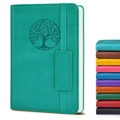 Biuwory Leather Journal Notebook,256 Thick Lined Pages,Hardcover 5.7"×8.3"