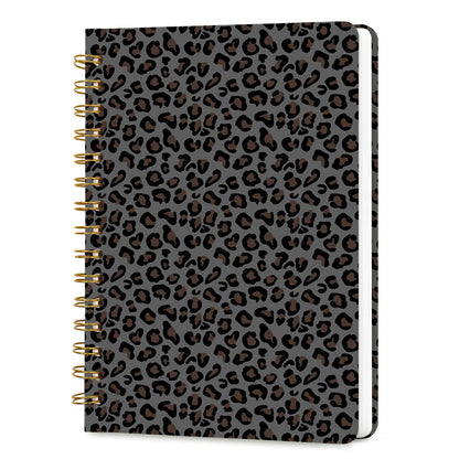 Lined Spiral Journal Notebook for Work A5, 160 Pages, Explosive Cat