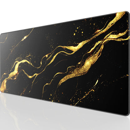 KTRIO Large Gaming Mouse Pad Desk Mat for Gamer, 31.5" x 11.8", Black, XL