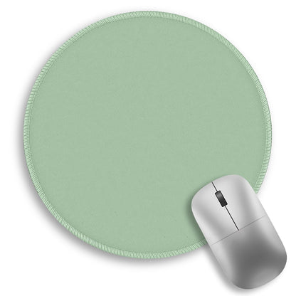 Inspirational Quote Work Mouse Pad, Positive Small Round Mousepad