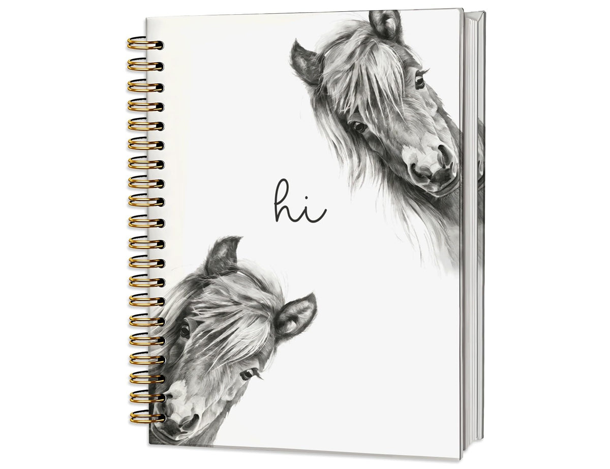 Penguin Notebook Journal,Cute Animal Notebook Journal for School Women Teen Girls Kids,Gifts for Penguin Lovers,Hardcover Spiral Notebooks for Work Notes Journaling,5.5x8.3 Inch